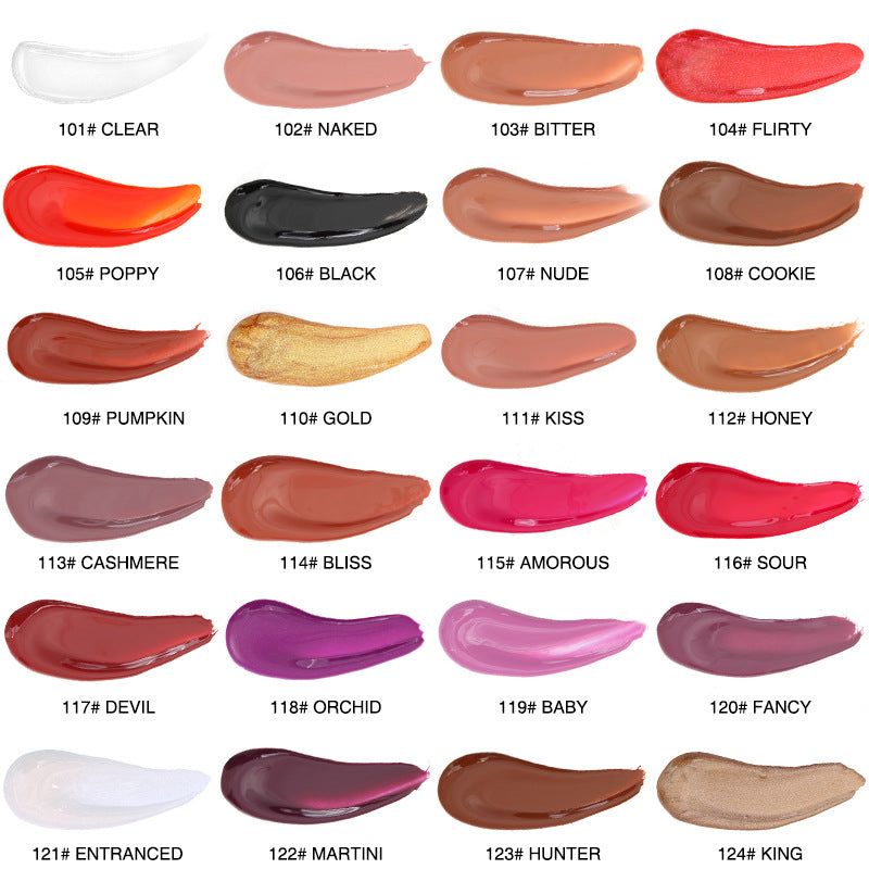 Crystal Jelly Lip Gloss — Water Wave Mirror Finish | Long-Lasting Moisturizing Lip Glaze (24 Shades) — Prime Trend Market