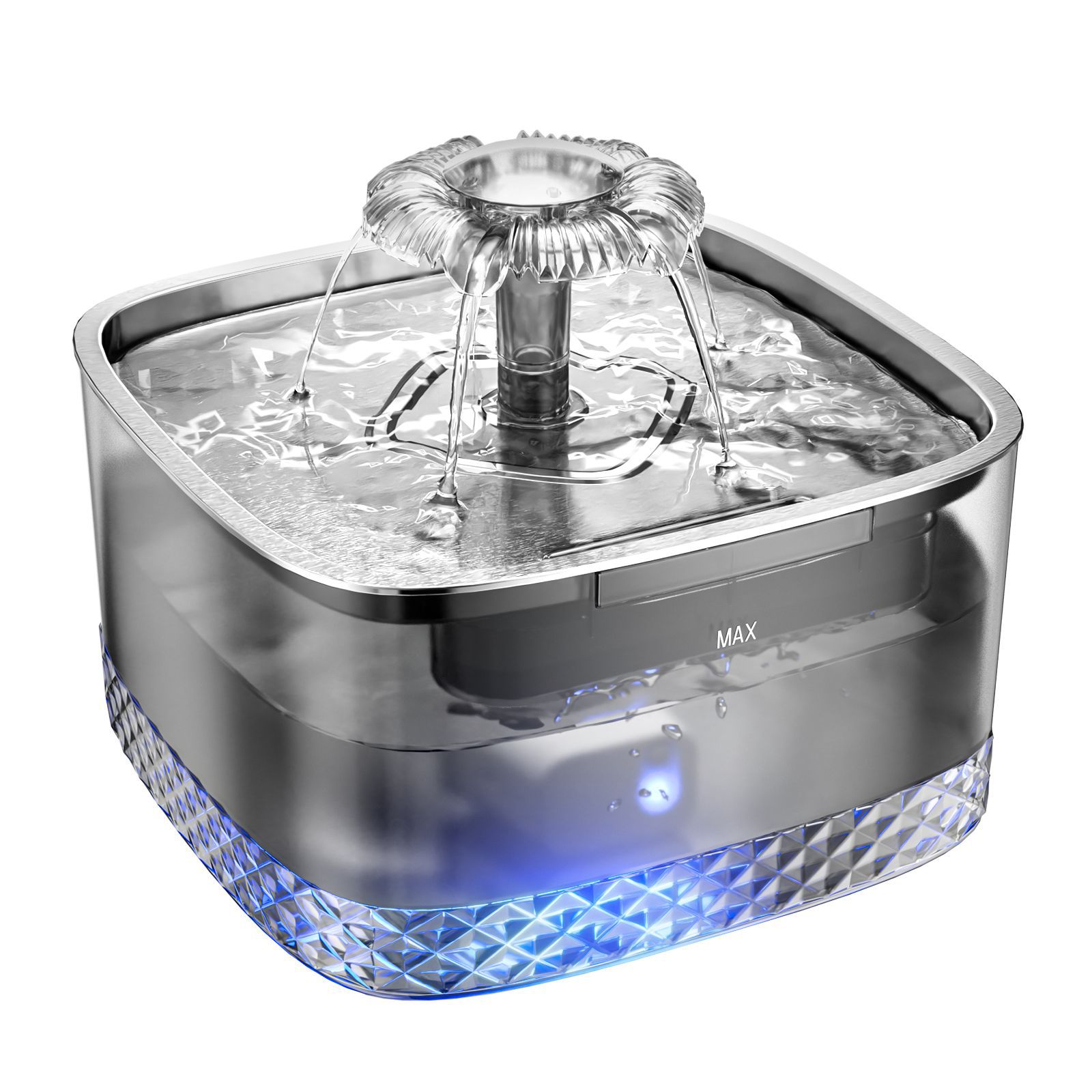 Luxury Stainless Steel Smart Cat Water Feeder — Auto-Flow Induction Fountain with Filter — Prime Trend Market