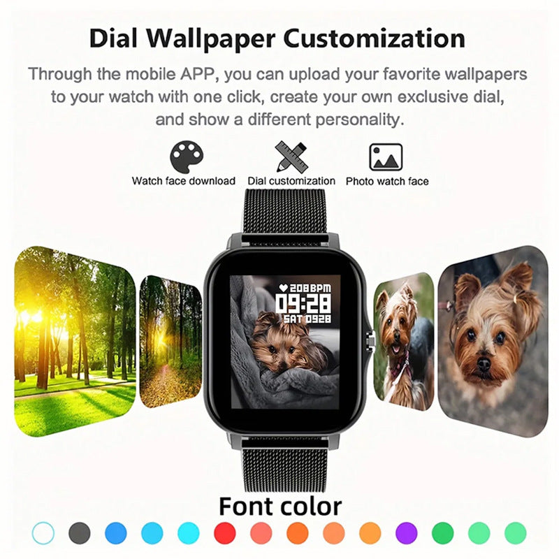 Bluetooth Smartwatch — Full Touch Screen for Men & Women — Prime Trend Market