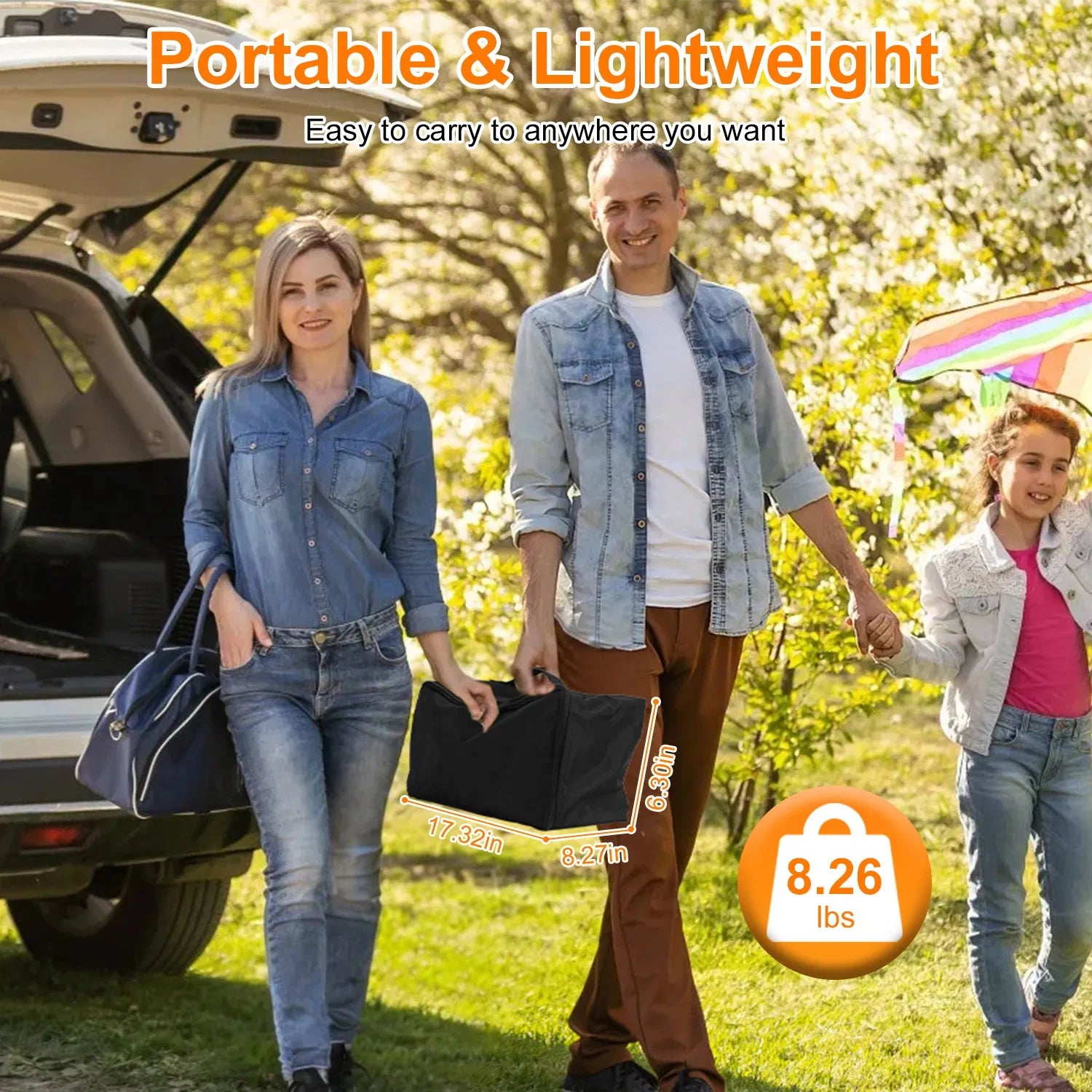 Portable Projector Screen with Stand | 100" & 120" | 4K HD Wrinkle-Free | Backyard Cinema | Indoor Outdoor — Prime Trend Market