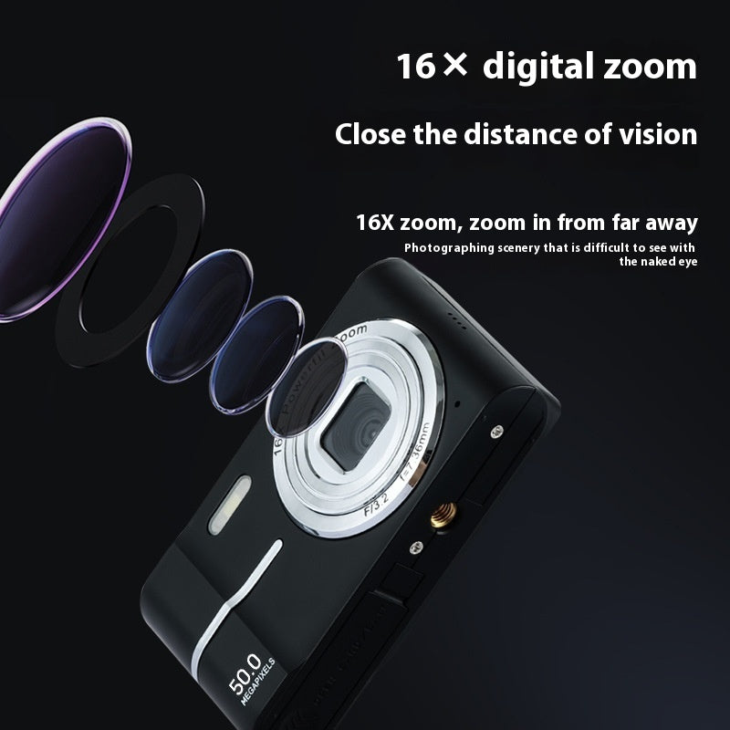 4K Mini Vlogging Camera for Students & Beginners — Pink, Green, Black & White — Prime Trend Market