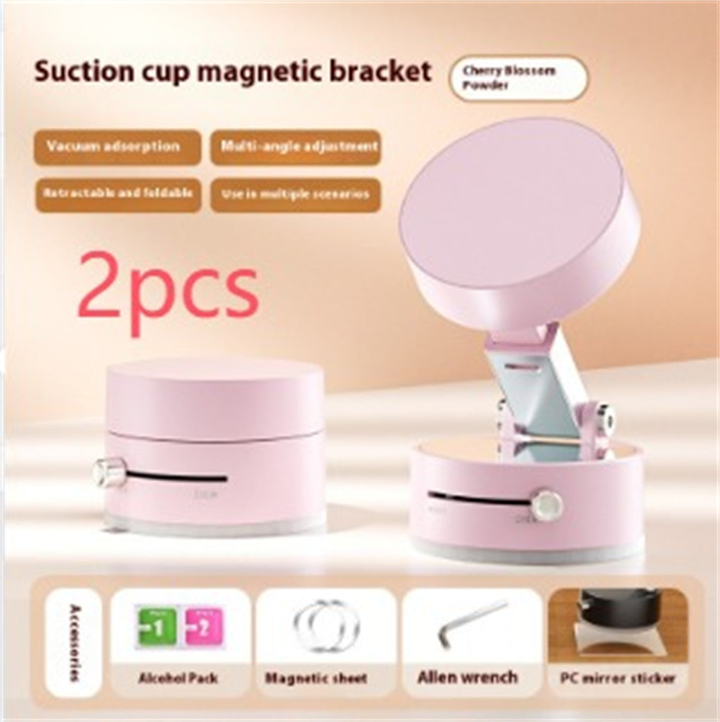 Magnetic Vacuum Car Phone Holder | 360° Adjustable | Foldable Suction Cup | Hands-Free Navigation — Eliza & Tuan