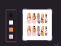 Halloween Press-On Nails – 24 PCS Pumpkin Bat Ghost Spider | Almond Ballerina, Reusable Acrylic — Prime Trend Market