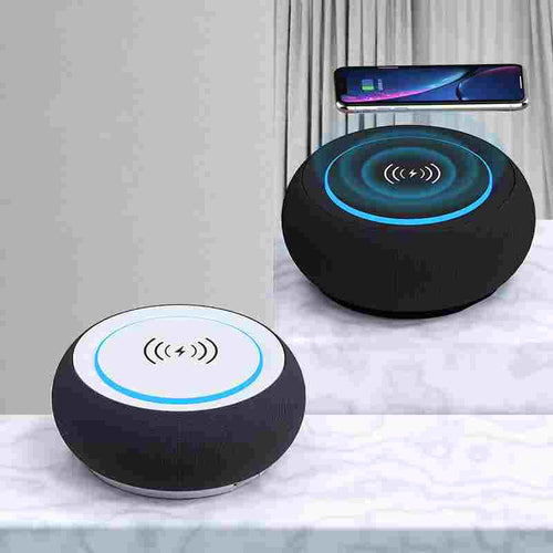 2-in-1 Wireless Bluetooth Speaker & Charging Pad | Subwoofer, Dual Speakers, 8H Playtime — Prime Trend Market