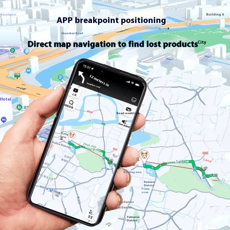 Luxury Smart Bluetooth Pet & Item Tracker — Anti-Lost GPS Locator for Pets, Keys & Bags — Prime Trend Market