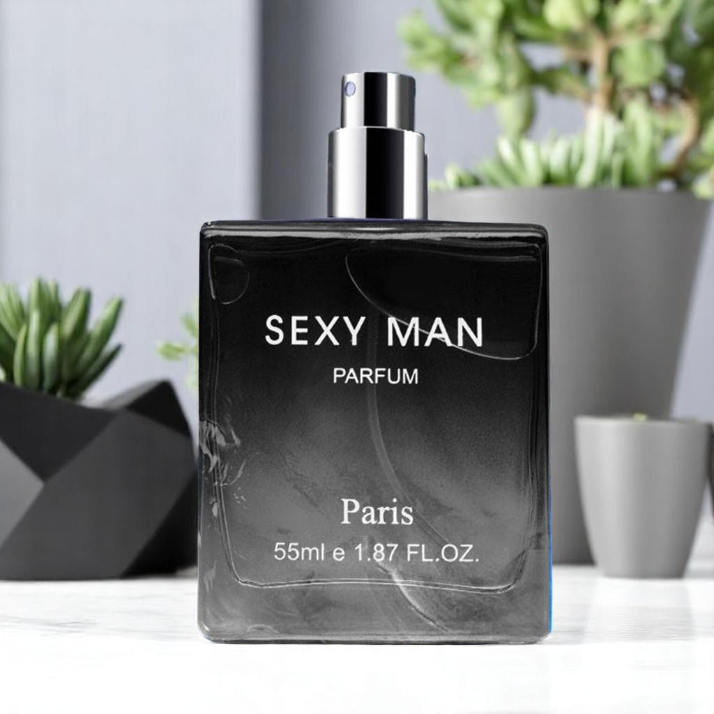 Men's Niche Long-Lasting Fragrance Perfume — Bold Black & Electric Blue for Him — Prime Trend Market