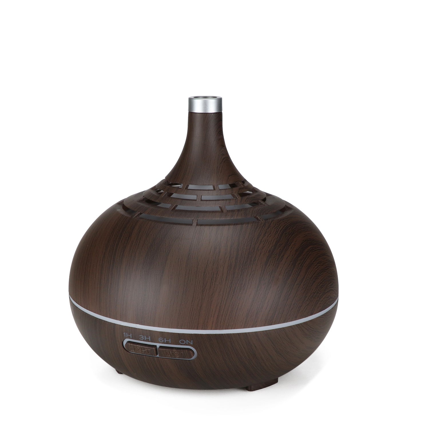 Luxury Wood Grain Ultrasonic Aroma Diffuser — Japandi Home Scent Decor — Prime Trend Market