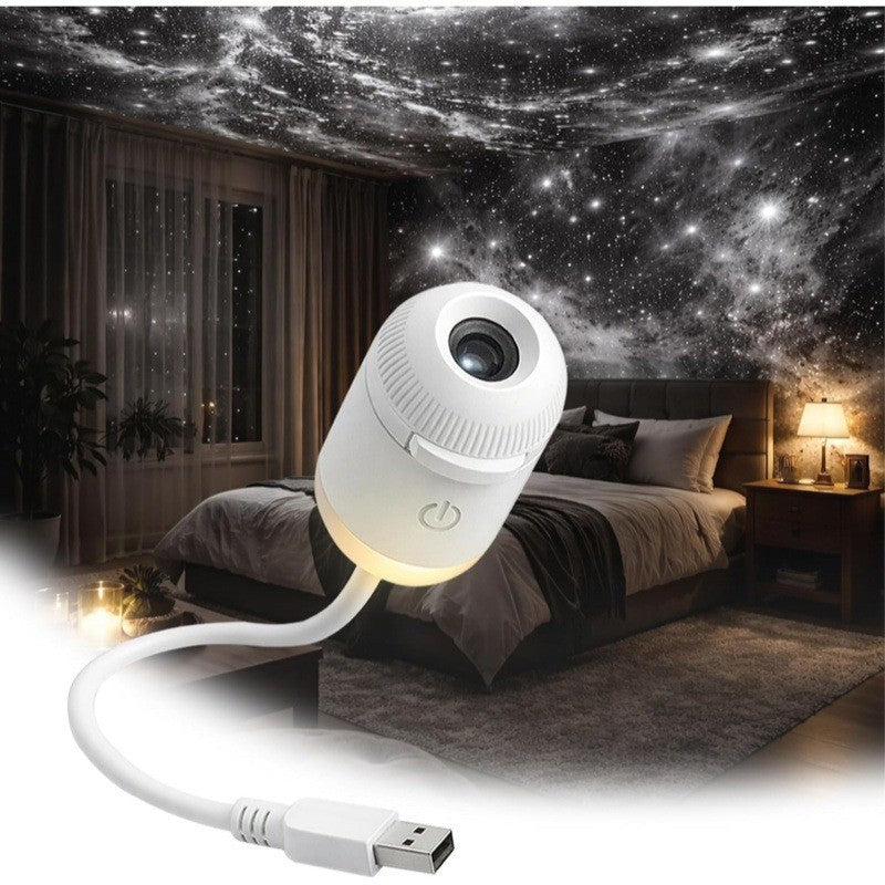 Luxury Starry Sky Projection Night Light — USB Ambient Mood Lamp for Bedroom & Nursery — Prime Trend Market
