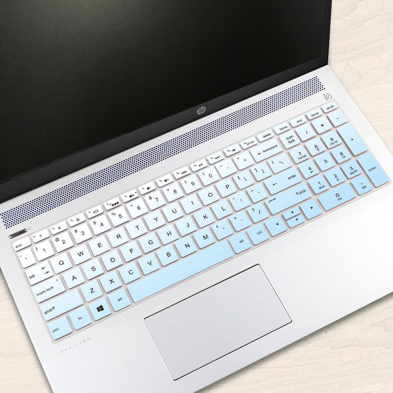 15.6" Laptop Keyboard Cover Protector | Silicone Film | 20+ Colors | Dust & Spill Protection — Eliza & Tuan