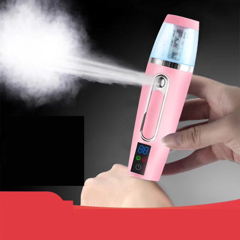 Nano Mist Facial Sprayer | Negative Ion Hydration & Face Steamer — Prime Trend Market