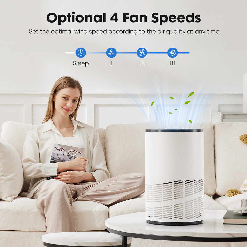 HEPA H13 Air Purifier | 360° Filtration | 960 Sq.Ft | Auto Mode | Ultra Quiet 25dB | PM2.5 Monitor — Prime Trend Market