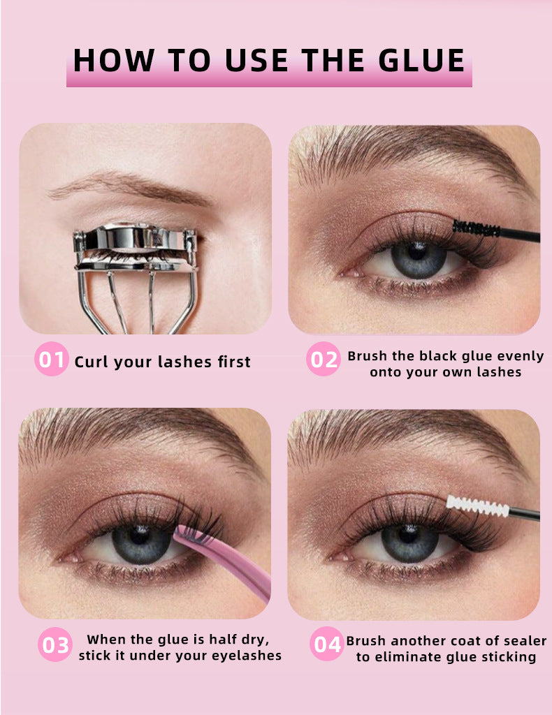 DIY Lash Extension Kit — 280pcs Individual Lash Clusters | D Curl, Thick Volume, Natural Look — Prime Trend Market