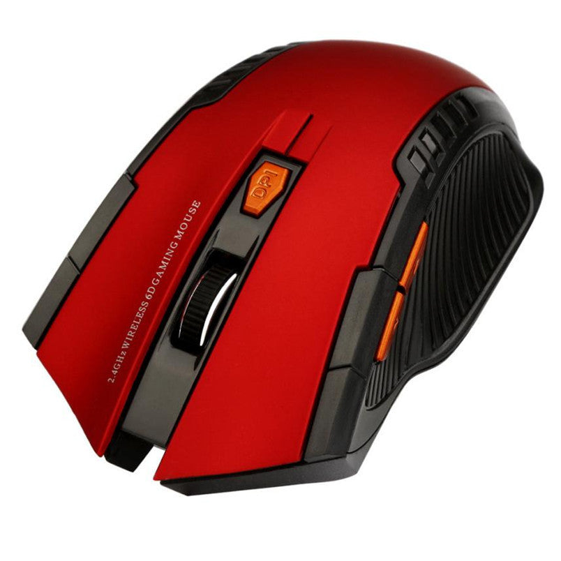 Wireless 2.4G Gaming Mouse — 3-Speed DPI, Silent Click, 10M Range, 5 Colors — Prime Trend Market