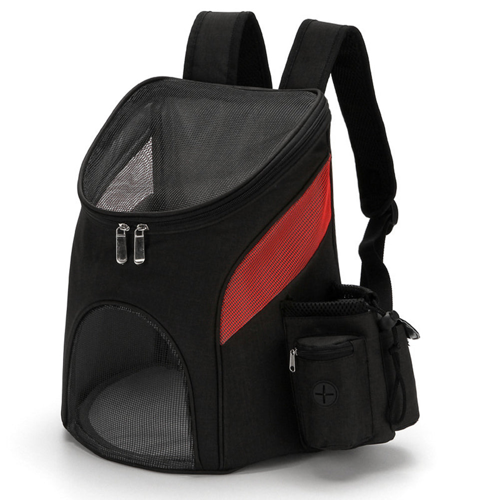 Luxury Foldable Pet Backpack Carrier – Breathable Mesh Travel Bag for Cats & Dogs — Prime Trend Market