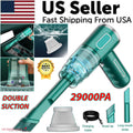 29,000PA Cordless Handheld Vacuum Cleaner – Mini Portable Car & Home Wireless | Silver — Eliza & Tuan