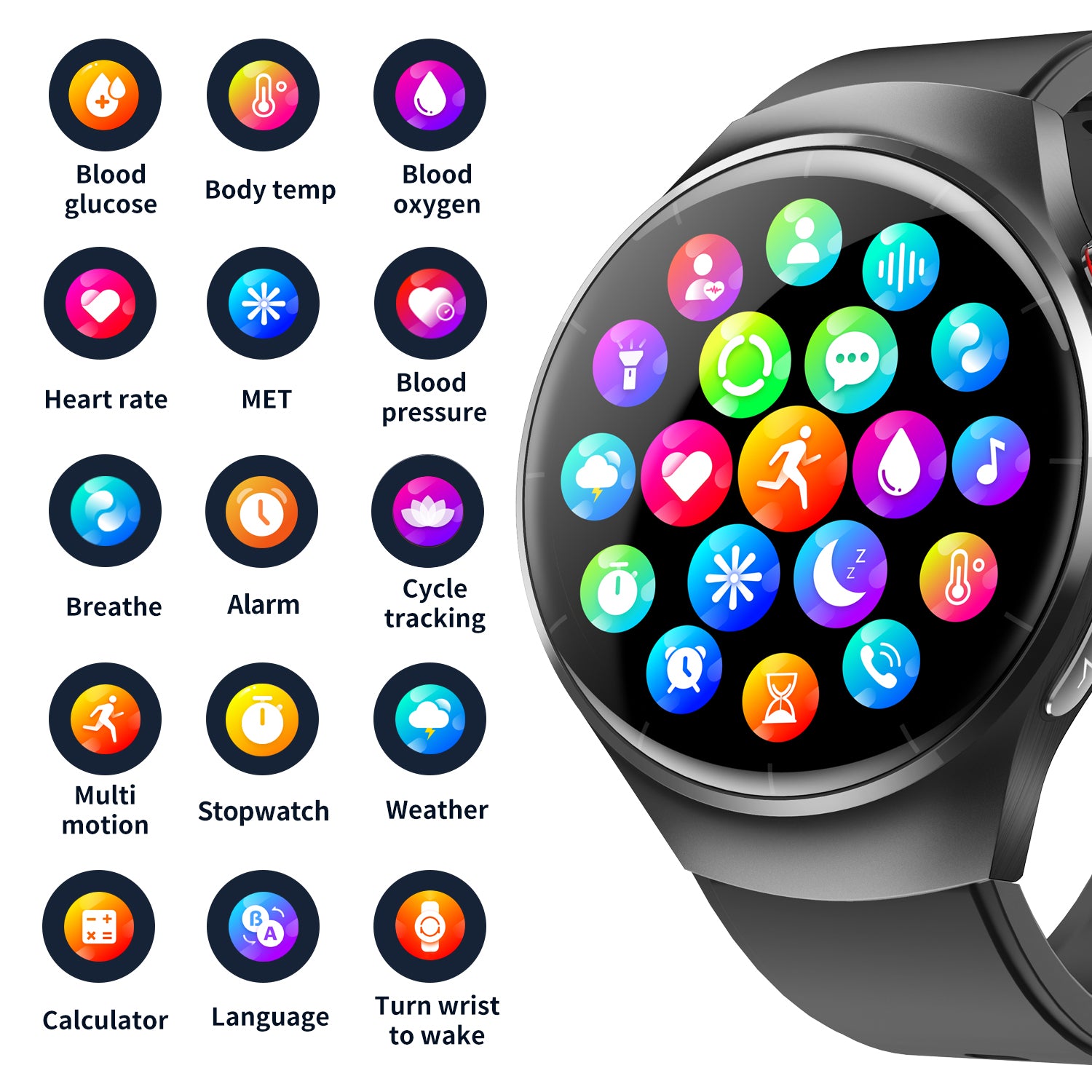 Smart Watch for Men & Women — Bluetooth Call, IP67 Waterproof, Heart Rate, SpO2 & 150+ Sports Modes — Prime Trend Market