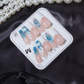 Gilded Whisper Press On Nails Gift Set – Short PMMA Acrylic, Reusable, S/M/L with Box — Prime Trend Market
