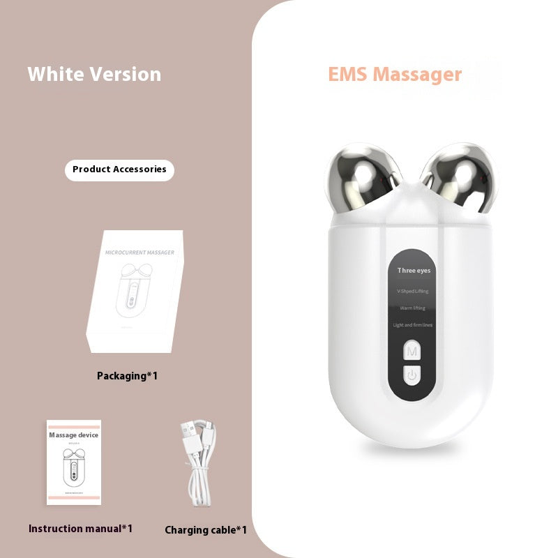 Luxury Microcurrent Face Slimming Device — EMS Facial Lifting & Contouring Beauty Instrument — Eliza & Tuan