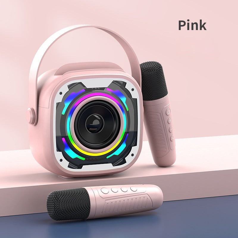 V11 Wireless Karaoke Speaker – Bluetooth & Dual Microphone Party Speaker — Prime Trend Market