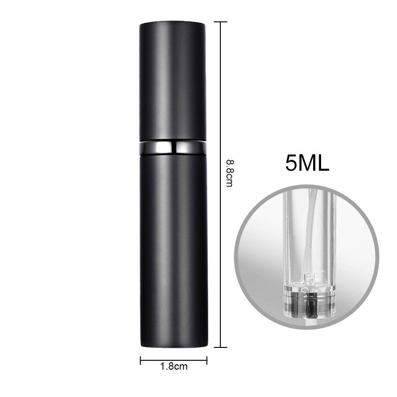 Luxury Travel Perfume Atomizer Spray Bottle — Refillable Aluminum Mist Sprayer | 5ML, 9ML & 3-Pack Set — Prime Trend Market