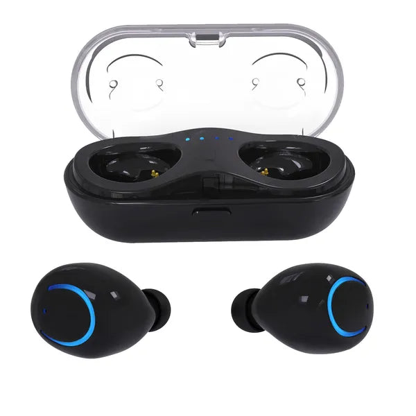 Wireless TWS Stereo Earbuds – True Wireless Bluetooth Earphones with Charging Pod — Prime Trend Market