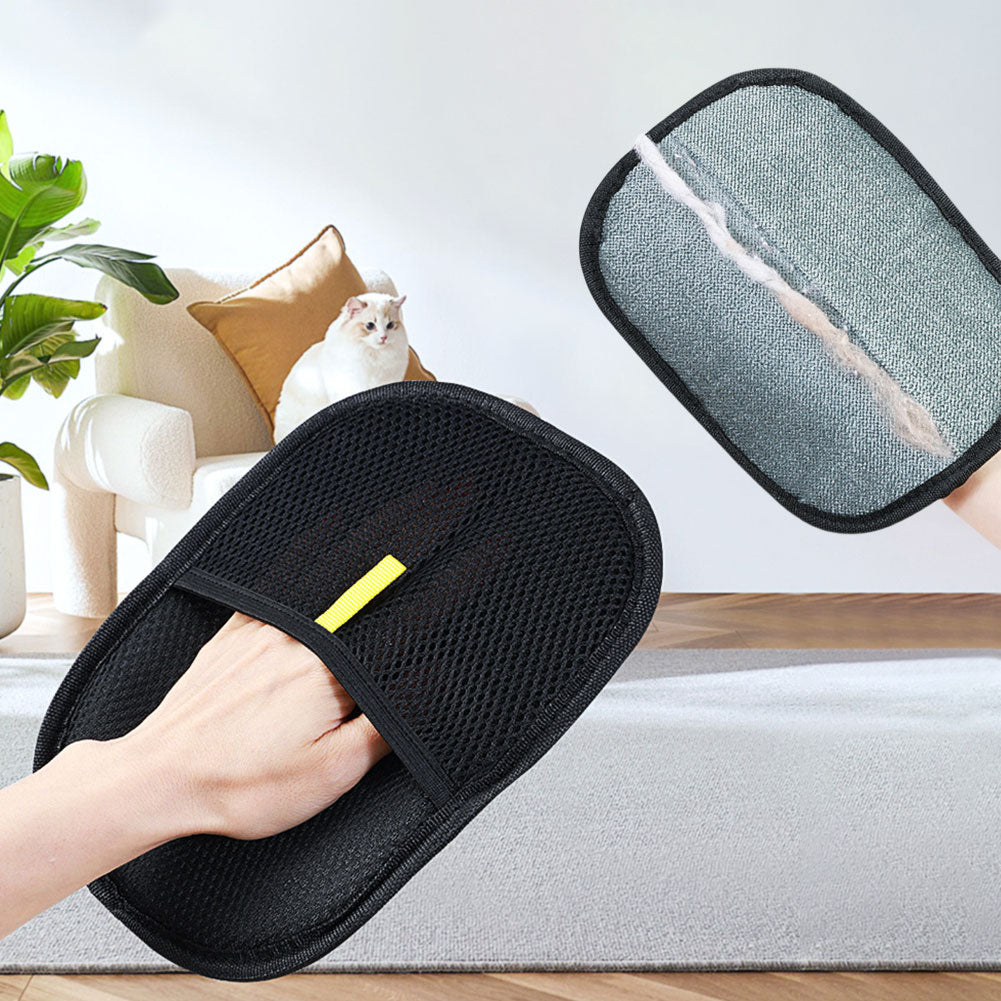 Pet Deshedding Glove — Dual-Sided Hair Remover for Dogs & Cats — Prime Trend Market