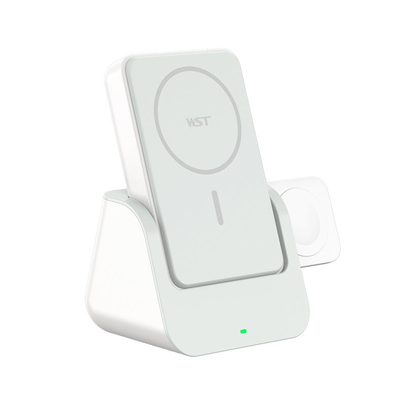 3-in-1 Magnetic Wireless Power Bank 10000mAh — Charge Phone, Watch & Earbuds — Prime Trend Market