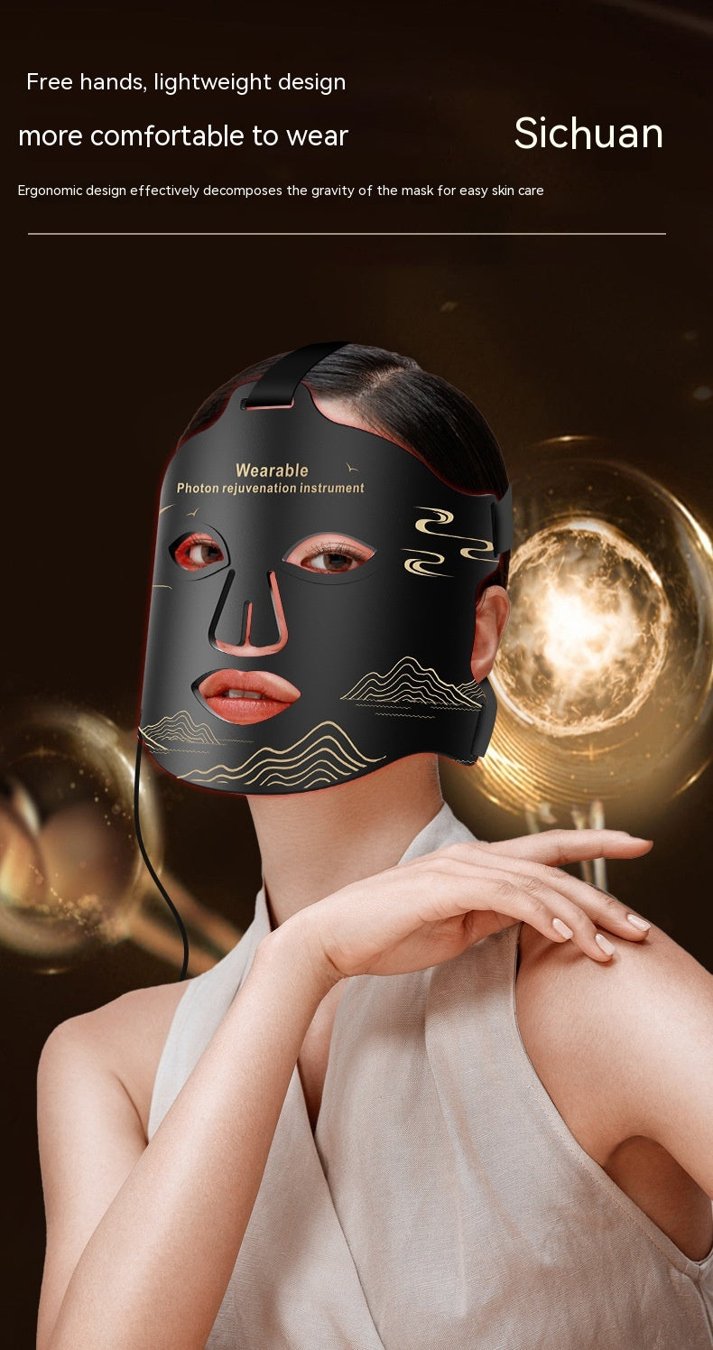 Infrared Phototherapy LED Face Mask | Multi-Color Light Skin Rejuvenation Beauty Mask — Prime Trend Market