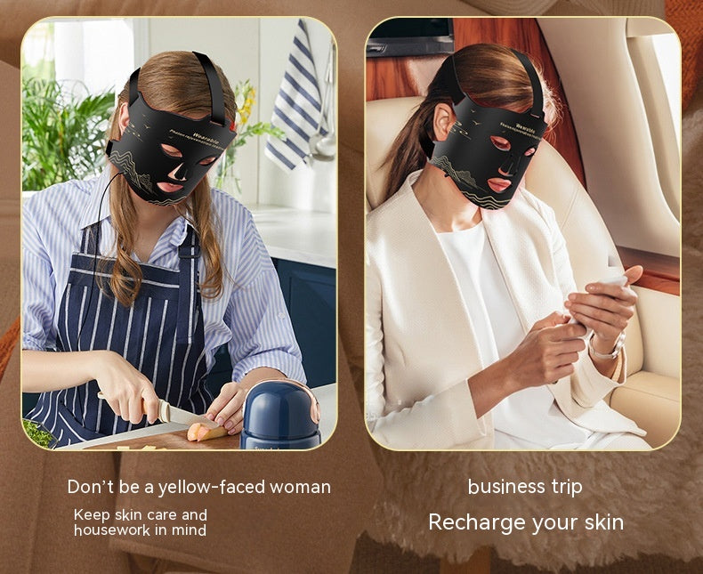 Infrared Phototherapy LED Face Mask | Multi-Color Light Skin Rejuvenation Beauty Mask — Prime Trend Market