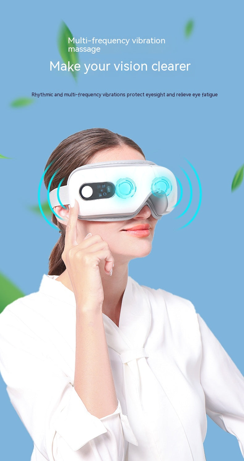 Luxury Smart Eye Massager | Bluetooth Heat Compress Vibration Eye Relief Device — Prime Trend Market
