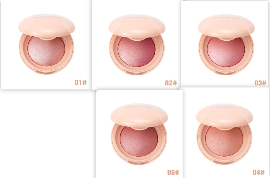 PHOFAY Luminous Powder Blush — Silky Glow for Cheeks — Prime Trend Market