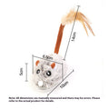 PawHunt Electric Mouse Cat Toy – Auto-Moving Plush Interactive Pole Toy for Cats | 3 Colors — Prime Trend Market