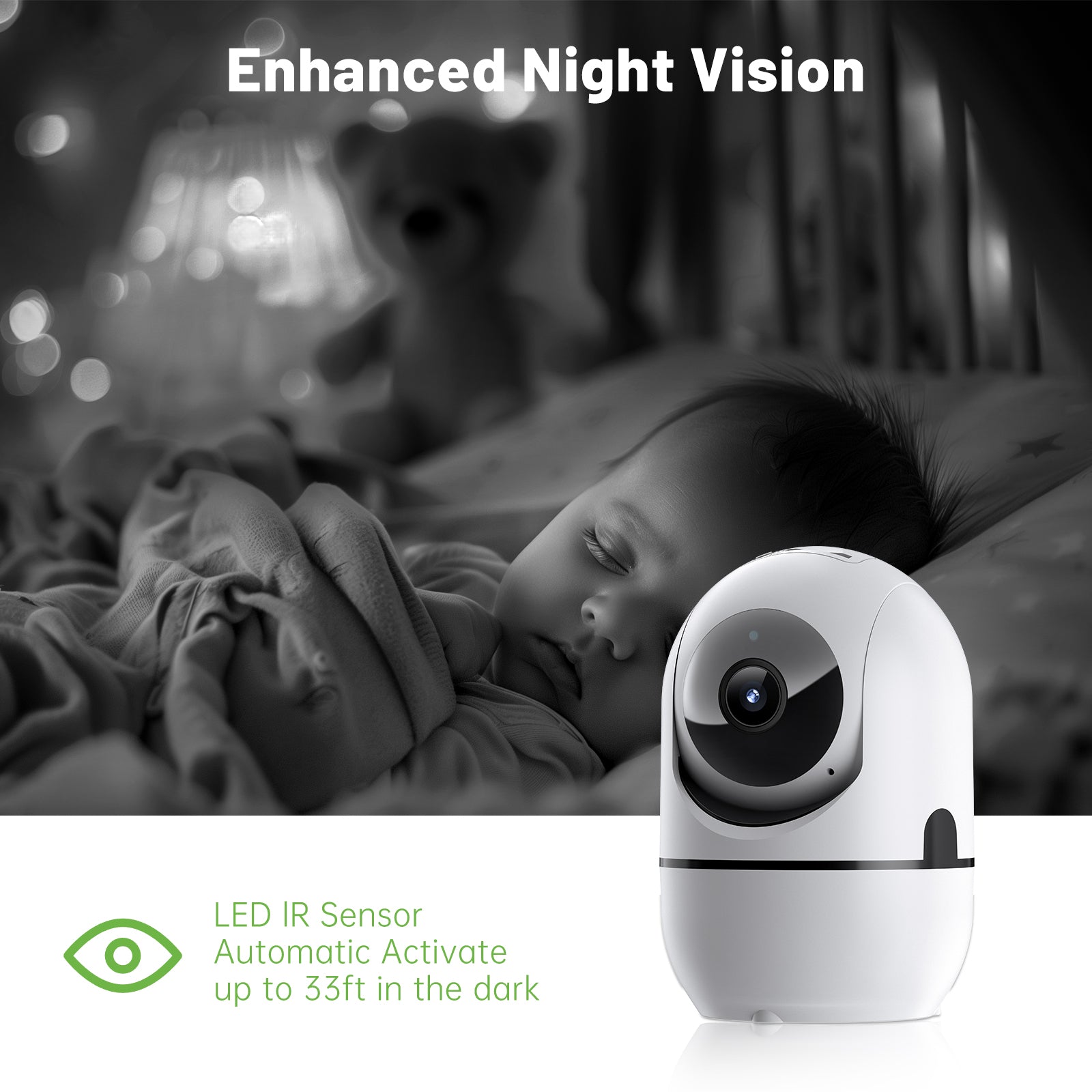 PTZ WiFi Security Camera — AI Tracking, 2-Way Audio, Night Vision & 360° Coverage — Prime Trend Market