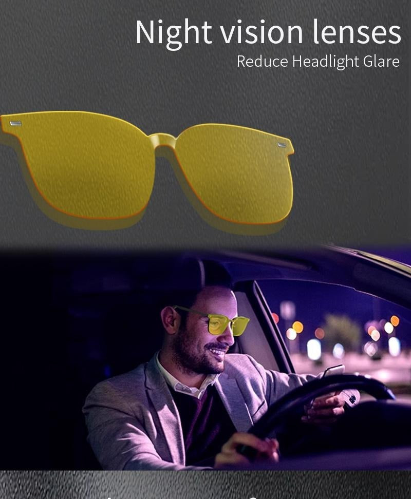 Smart AI Bluetooth Glasses | Open Ear Speakers | UV & Blue Light & Night Vision | Touch Control | 8H Battery — Prime Trend Market