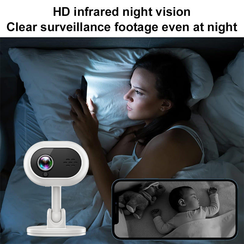 Luxury GuardView 1080P HD WiFi Mini Camera — Night Vision Home & Pet Monitor — Prime Trend Market