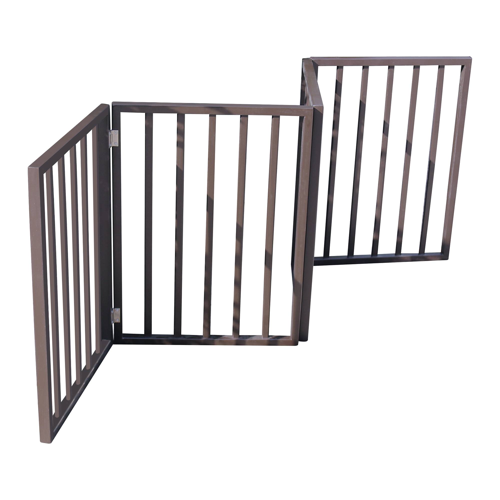 Foldable Pet Gate — Dog & Cat Safety Gate for Doorways, Stairs & Rooms — Prime Trend Market