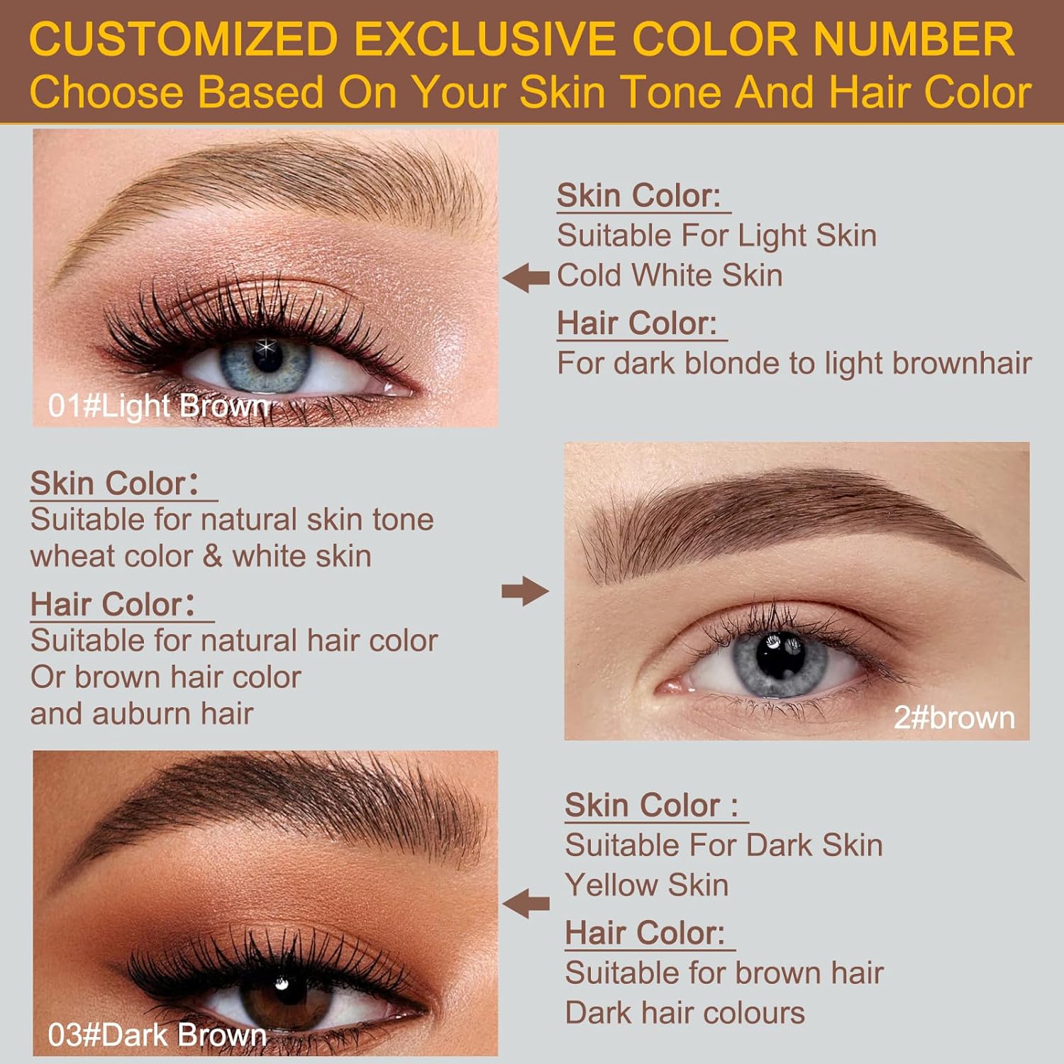 2-in-1 Microblading Eyebrow Pen — Waterproof, Dual-Ended, 3 Shades — Prime Trend Market