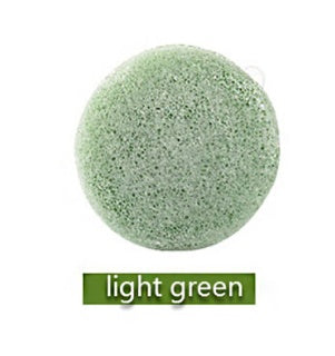Konjac Facial Sponge — Natural Cleansing & Exfoliating Face Wash Puff (5 Colors) — Prime Trend Market