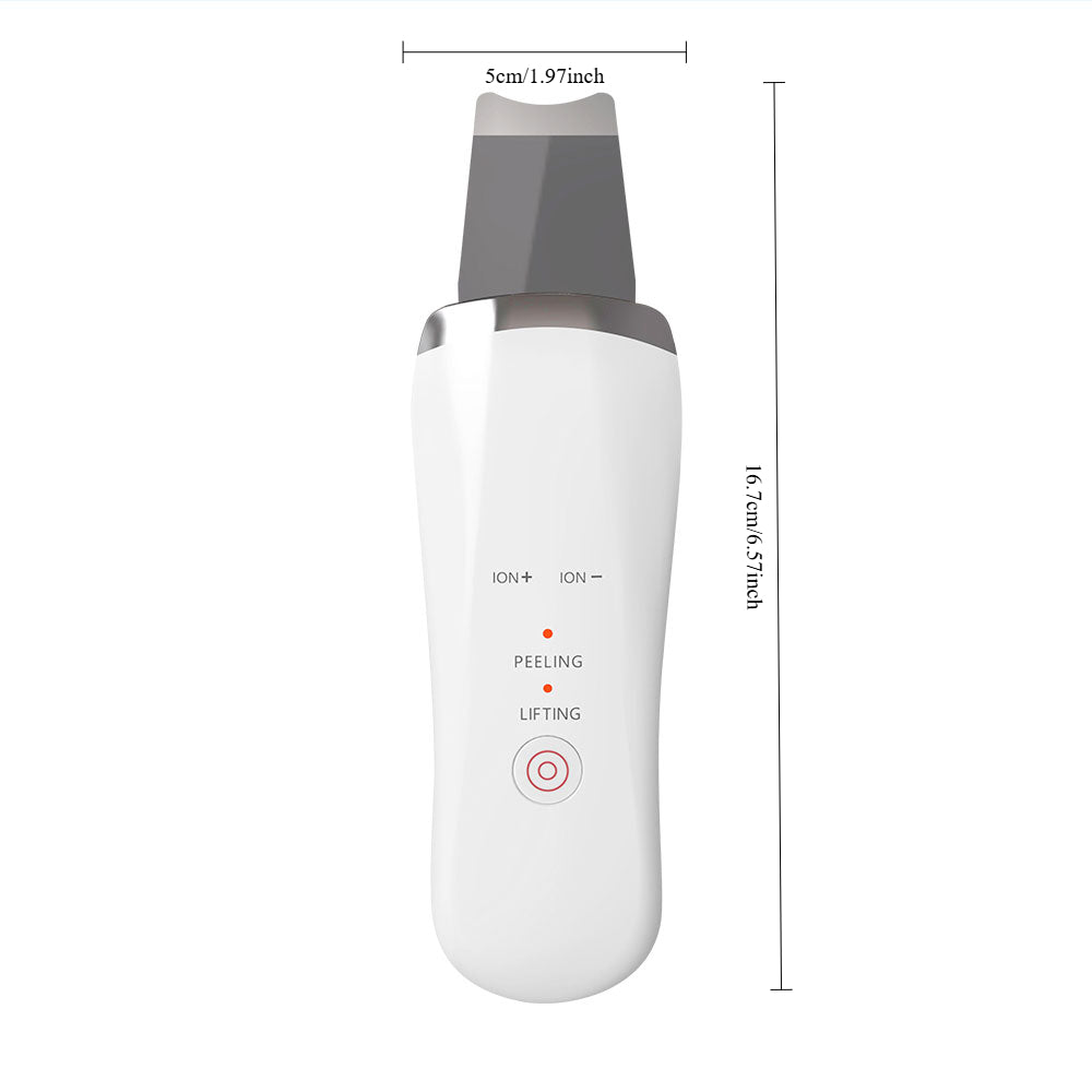 Ultrasonic Skin Scrubber & Face Spatula | 4-in-1 EMS Ionic Deep Pore Cleansing Beauty Device — Prime Trend Market