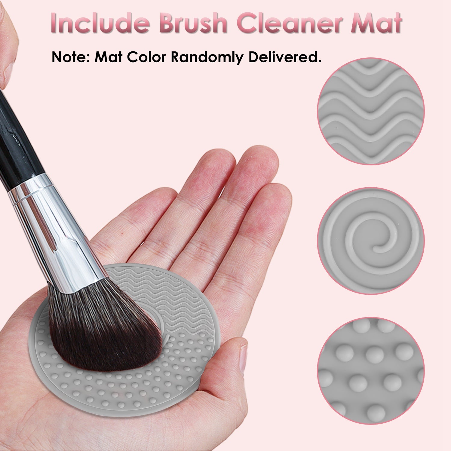 4 In 1 Electric Makeup Brush Cleaner USB Powered Automatic Brush Blender Machine With Timer Digital Display Cleaning Drying UV Disinfection Brush Storage For All Types Of Brushes Valentines Day Gift — Prime Trend Market