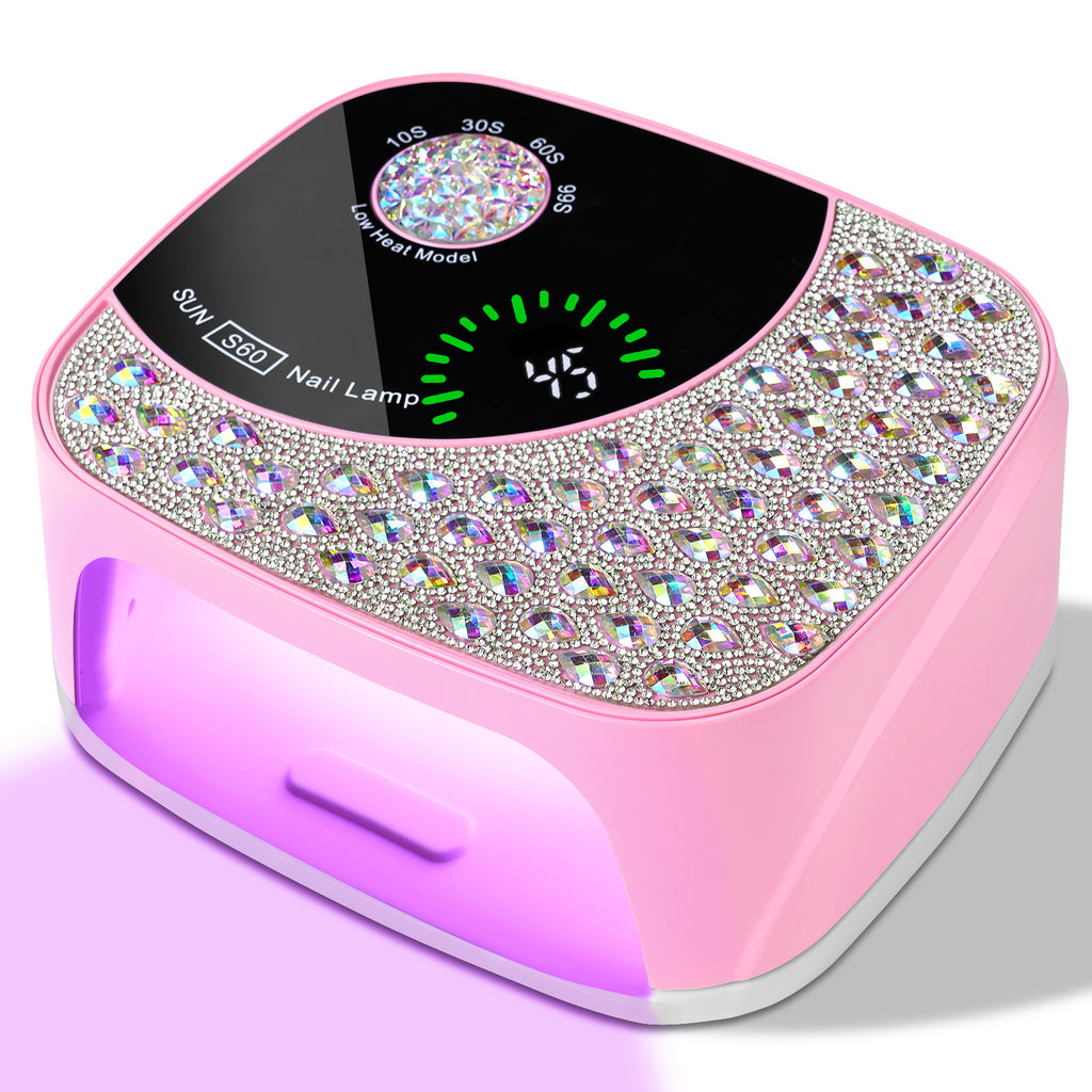 Cordless Rechargeable UV LED Nail Lamp | 4 Timers | Auto Sensor | LCD Display | Gel Polish Dryer — Prime Trend Market