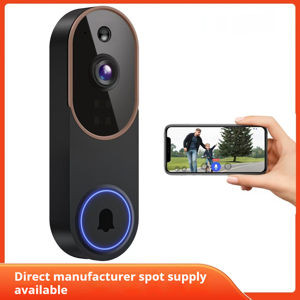 Smart Wireless Doorbell Camera – HD Video Intercom & Night Vision Security — Prime Trend Market