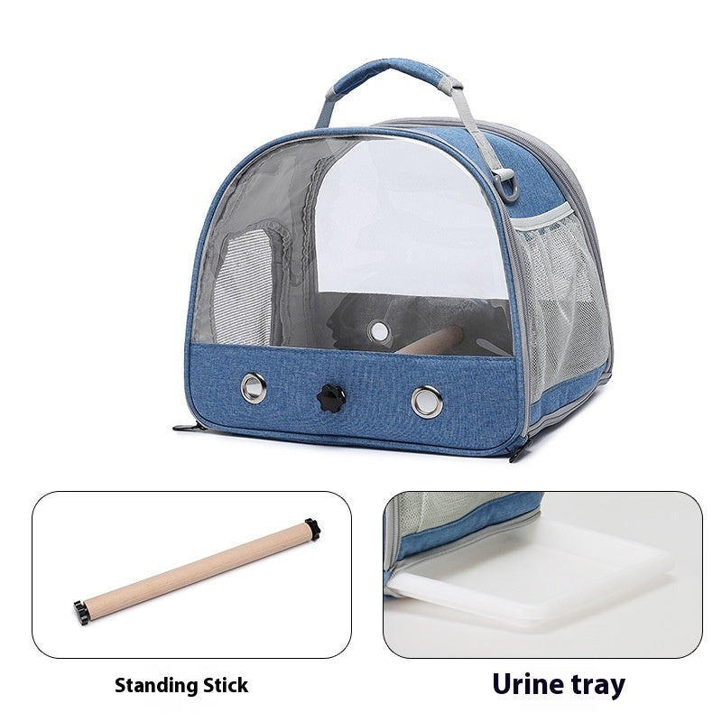 Luxury Portable Foldable Pet Outing Cage – Breathable Travel Carrier for Cats & Dogs — Prime Trend Market