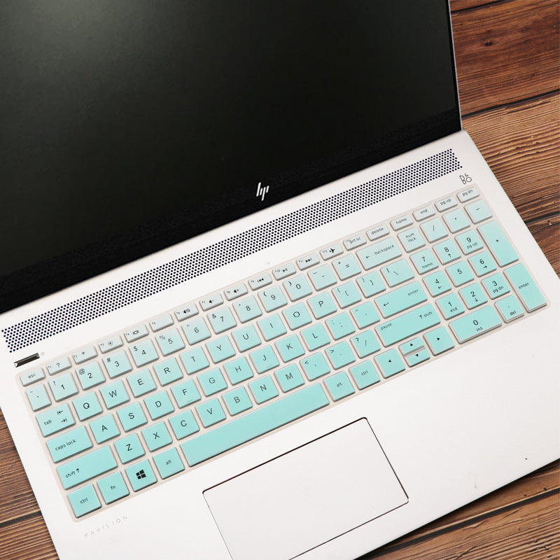 15.6" Laptop Keyboard Cover Protector | Silicone Film | 20+ Colors | Dust & Spill Protection — Eliza & Tuan
