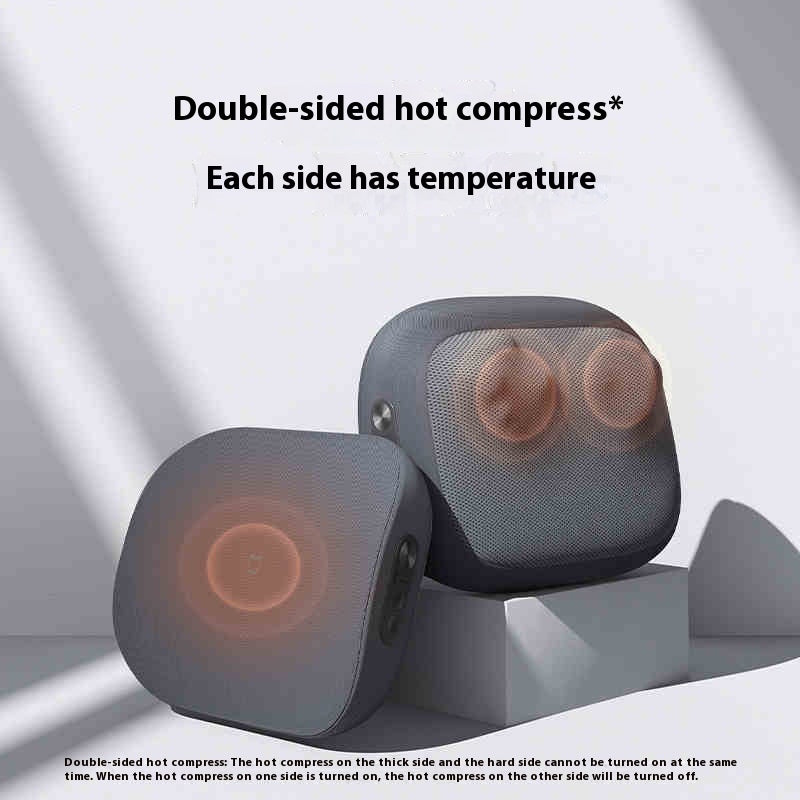 Luxury Smart Neck & Shoulder Massage Pillow — Cervical Spine Relief, Bluetooth, USB Rechargeable — Eliza & Tuan
