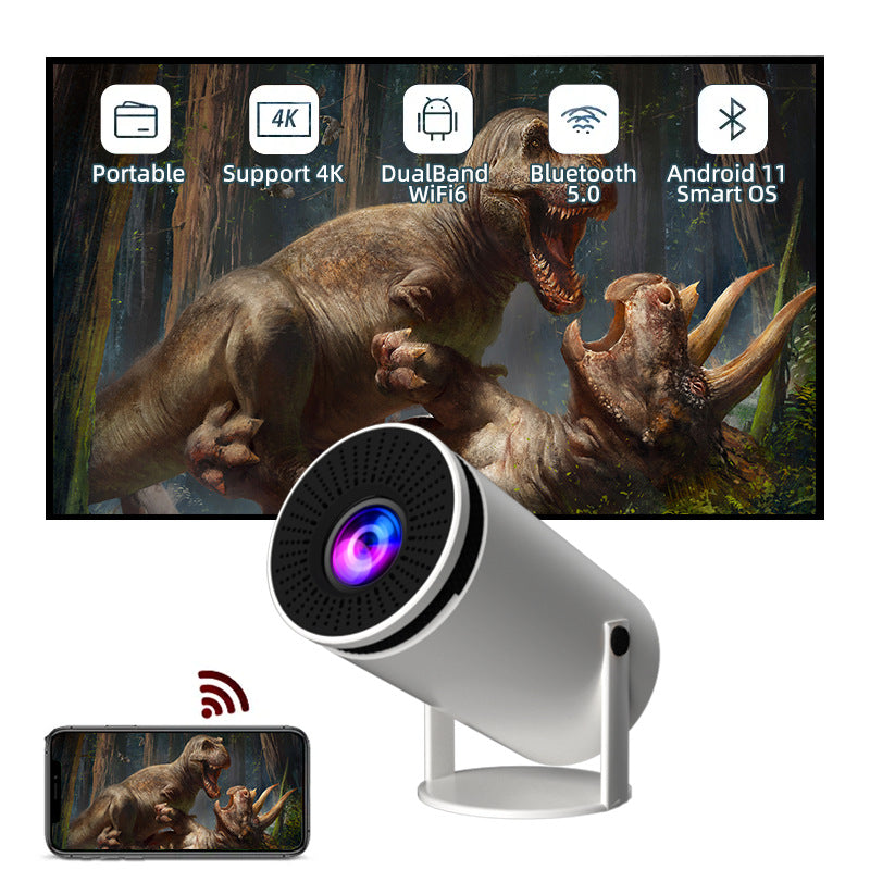 HY300 Mini Smart Projector — Portable HD Home Theater — Prime Trend Market