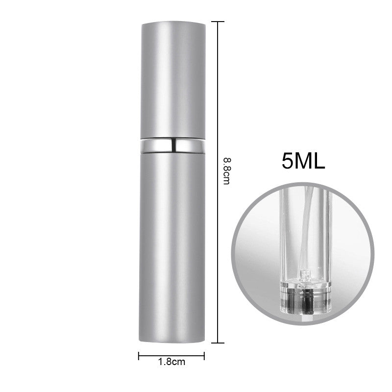 Luxury Travel Perfume Atomizer Spray Bottle — Refillable Aluminum Mist Sprayer | 5ML, 9ML & 3-Pack Set — Prime Trend Market