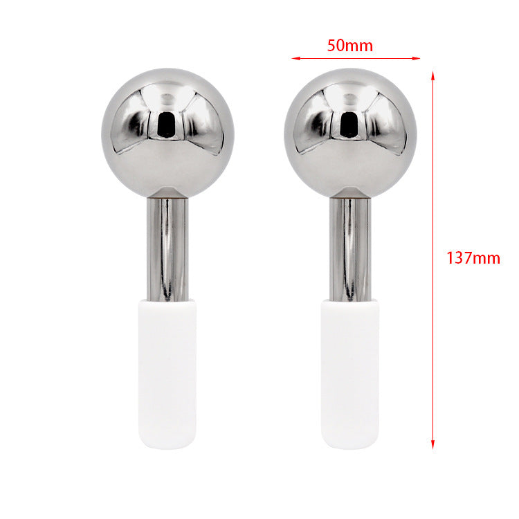 Luxury Ice Facial Massage Roller — Stainless Steel Cryo Stick for Face Lifting, Cooling & Skin Toning — Prime Trend Market