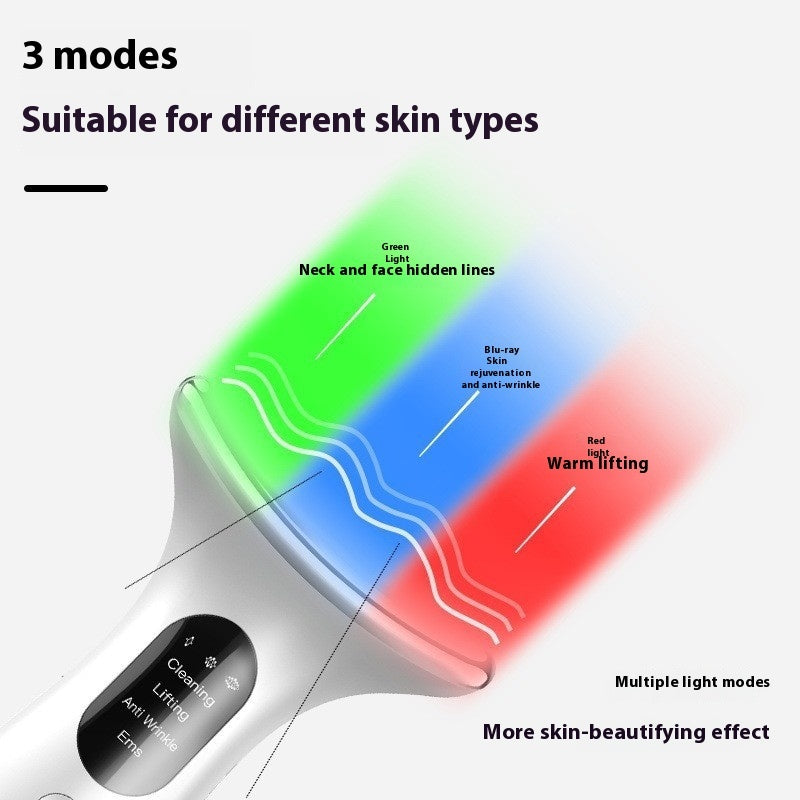 Luxury Neck Lifting & Tightening Beauty Instrument — Infrared, Color Light & Negative Ion Skin Rejuvenation Device — Prime Trend Market
