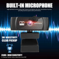 1080P Beauty Auto Focus Webcam — HD Computer Camera with Built-In Mic for Streaming & WFH — Prime Trend Market